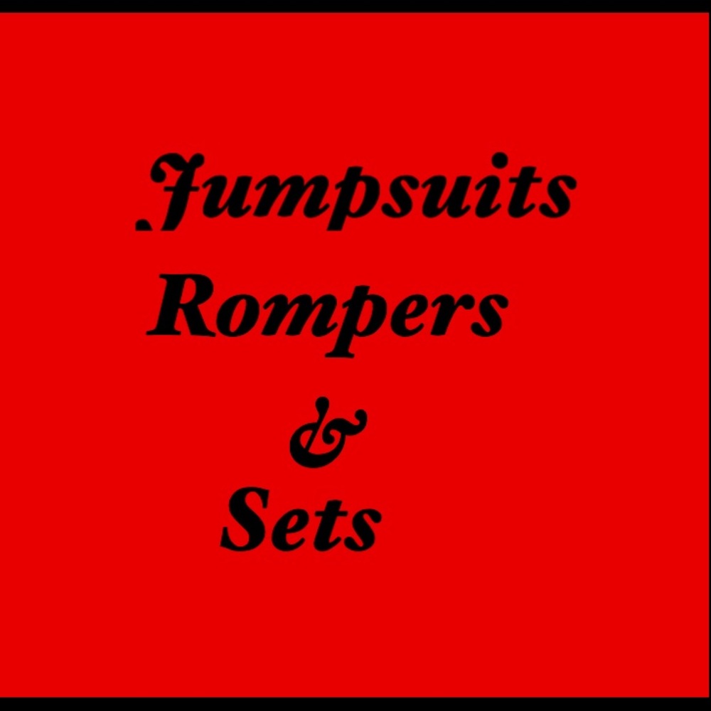Jumpsuits, Rompers, & Sets